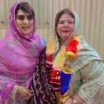 Ms. Hameeda Jatoi, was warmly welcomed with flower