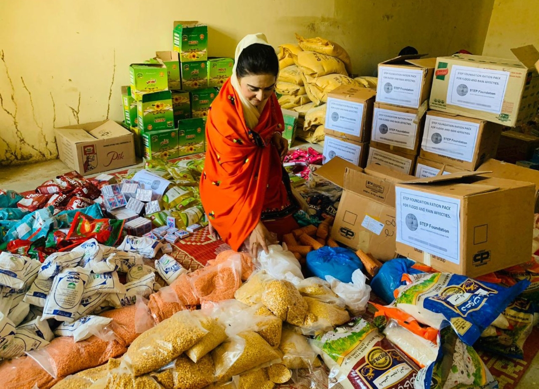 Ration packs were prepared & distributed