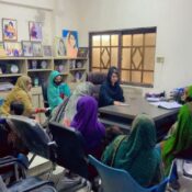 Shaista Baloch listened to all the concerns with great attention
