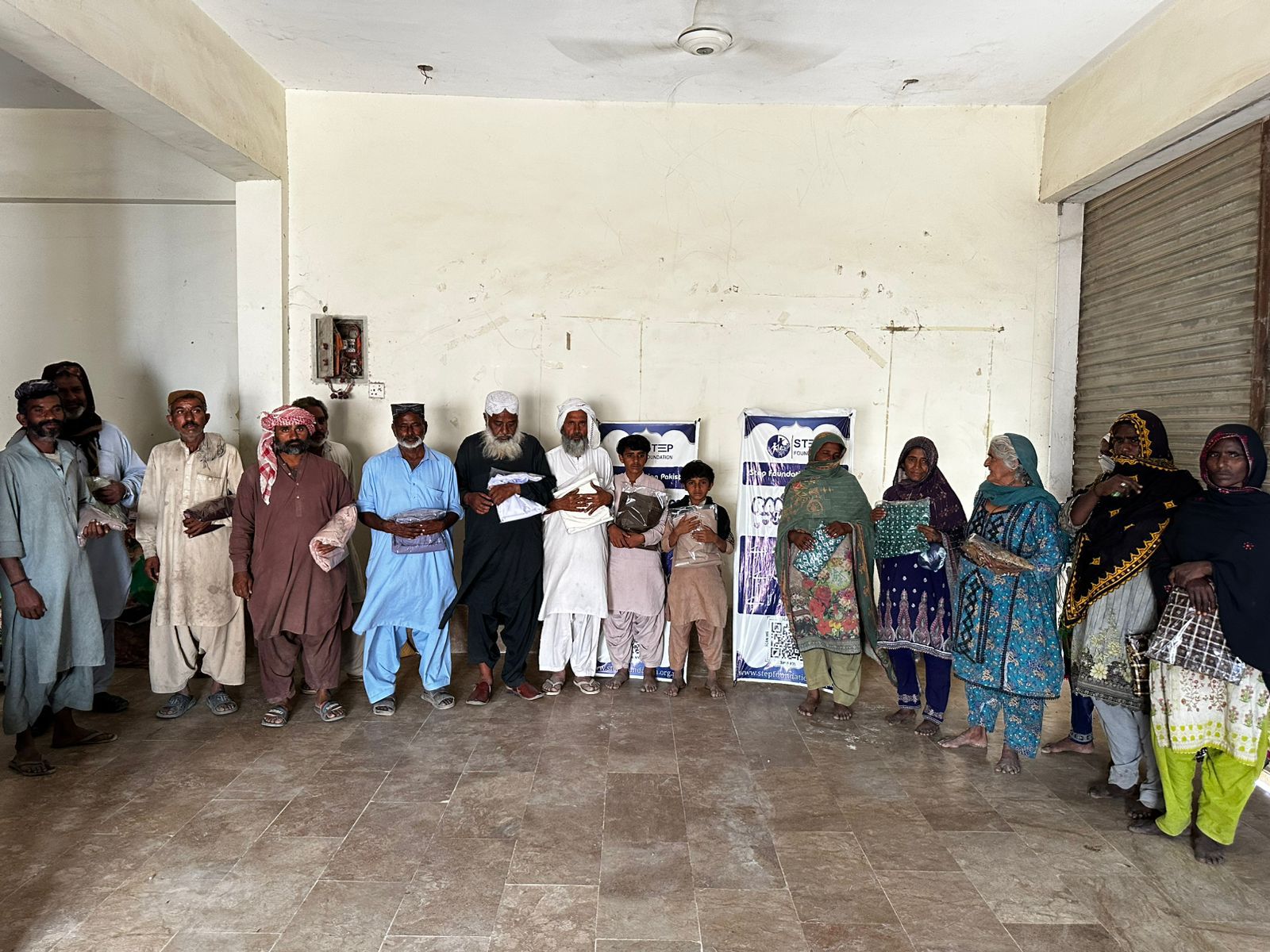 Chairperson Shaista Baloch Distributes Clothes to Deserving Families Under STEP Foundation Welfare Initiative