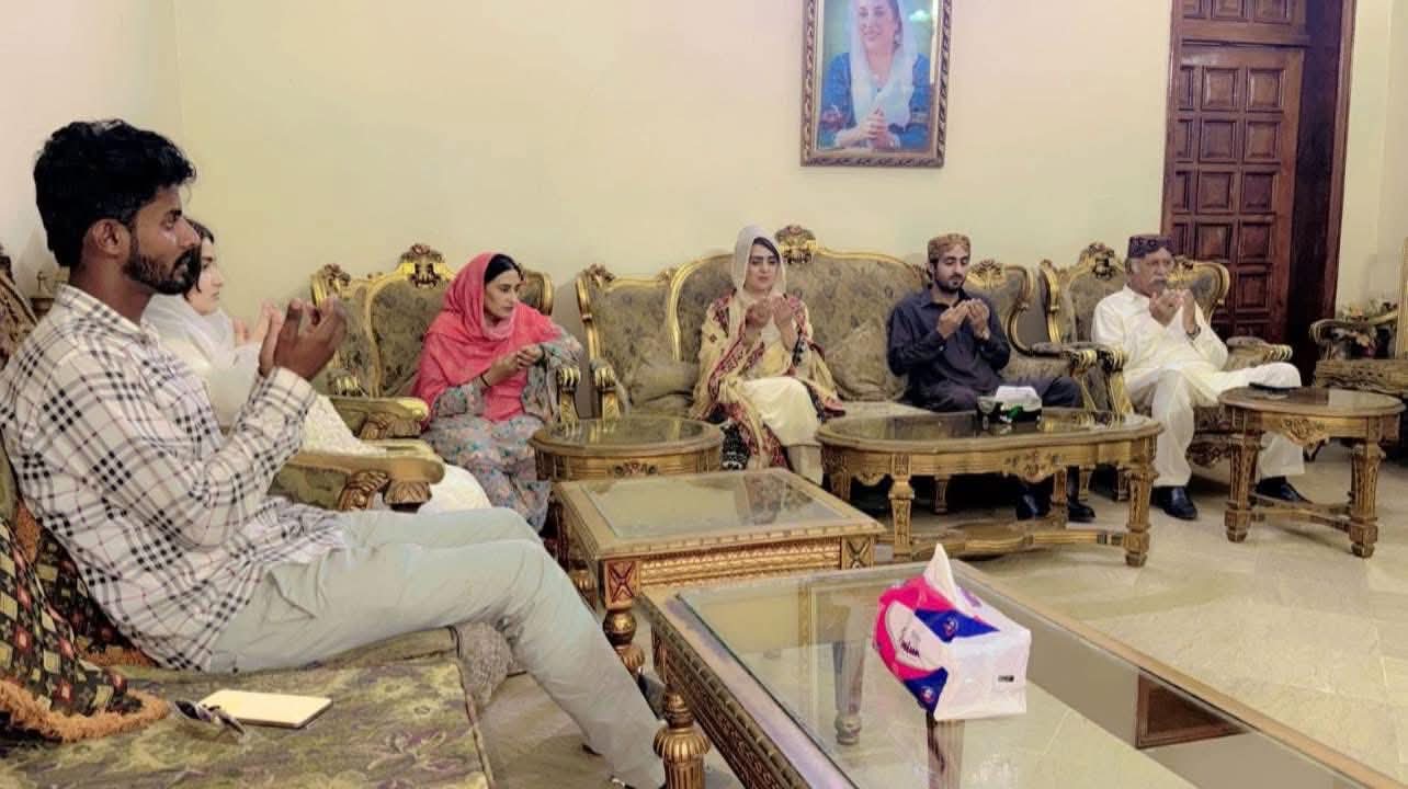 Condoles with Babar Mustafa Buzdar on the Passing of His Grandmother