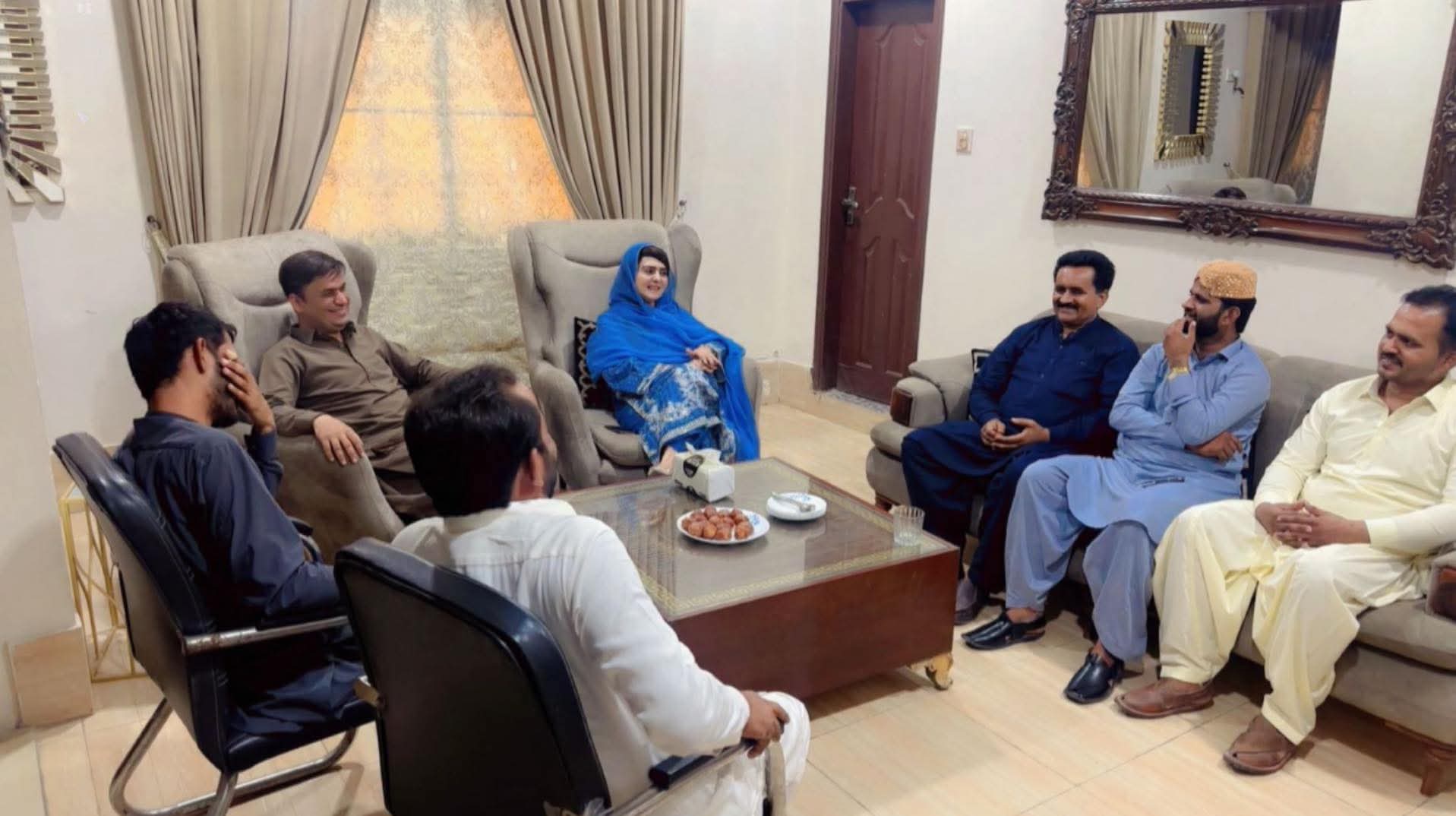 STEP Foundation Sukkur City Team Meets Chairperson Madam Shaista Baloch on Eid Visit